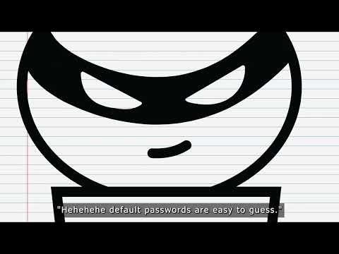 Change Your Default Password