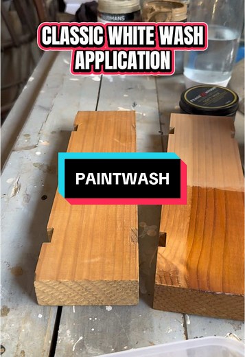 Classic White Wash Technique for Pine Furniture