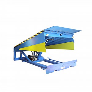 [Hot Item] Vertical Truck Forklift Loading Ramp Hydraulic Lift Dock Platform Dock Leveler