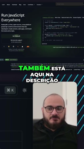 Node.js: Download the LTS version from the official website #shorts