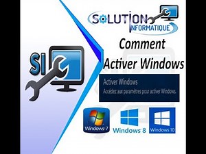 Comment Activer Windows ?