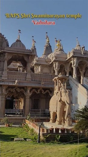 BAPS SHRI SWAMINARAYAN TEMPLE VADODARA SHORTS VIDEO | ANKIT TIWADI VLOGS |