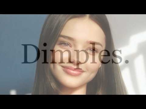 My dimples are visible