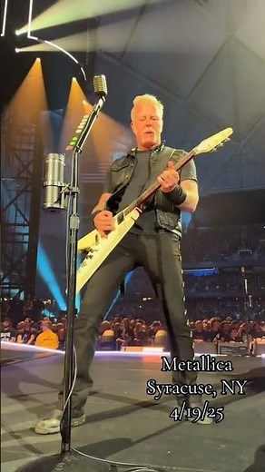 Metallica M72 Tour Syracuse 2025: James Hetfield's Epic Moments | Full Concert Highlights #M72Tour