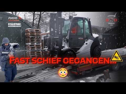 StarTrac 26 im Schneeeinsatz & unser neuer Bagger