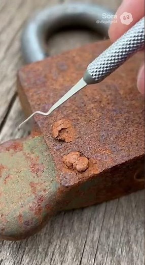 Extreme Rust Cleaning ASMR – Ultra Realistic 12K Macro | Step-by-Step Satisfying Metal Restoration