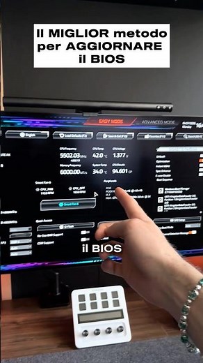 How to update BIOS in 40 seconds⏱️