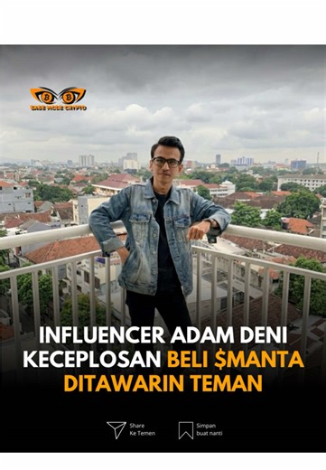 Adam Deni dan Koin Manta: Kasus Penipuan yang Menghebohkan