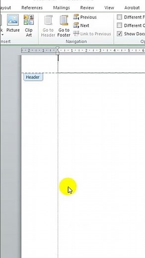 Membuat header dan footer di Microsoft word 2010