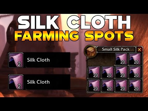 SoD BEST SILK CLOTH FARMING SPOTS - World of Warcraft Classic