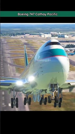 Boeing 747 Gear Retraction at Takeoff #aviation #747 #planespotting