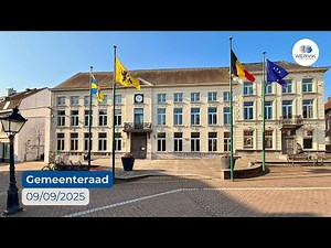Gemeenteraad Stad Wervik 09/09/2025