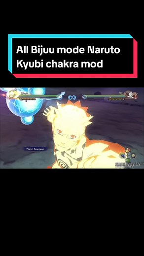 Naruto Kyubi Chakra Mode Gameplay in Ninja Storm 4