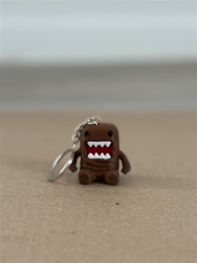 3D Printed Inspired Domo Keychains - Etsy