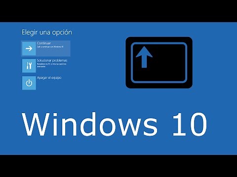 Ingresar al inicio avanzado con la tecla Shift en Windows 10