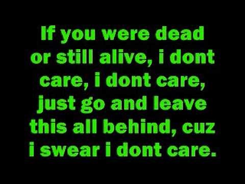 I don't care by Apocalyptica with lyrics