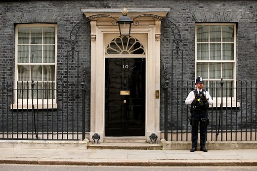 How many people work at the PM's residence as lockdown party row continues