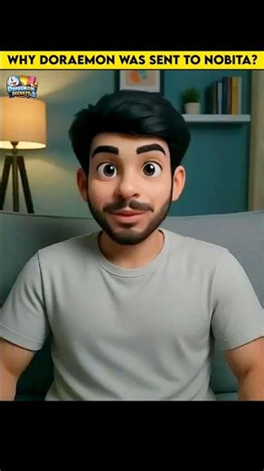 Why Doraemon Was Sent To Nobita? #doraemon #nobita #anime #edit #shorts