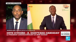 134K views · 2.1K reactions | #Politique | Interview de Patrick Achi sur FRANCE 24 : " Il nous faut faire face avec un candidat qui sera le garant de notre unité et de la stabilité du pays. Face aux défis qui se bousculent à notre porte, je sais qu’avec lui, et avec nous à ses côtés, la Côte d’Ivoire restera sur le chemin du progrès ! " | Abidjan.net | Facebook