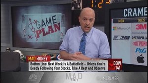 Cramer: Overwhelmed with earnings next week
