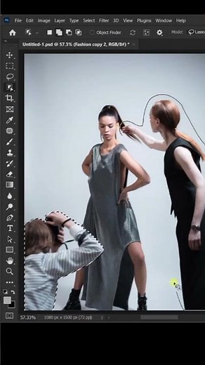 Xóa người bằng lệnh Remove tool - Photoshop