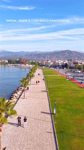 Fethiye Sehit Fethi Bey Park and its general appearance…. #calisbeachinternational #fethiye_drone #CalisBeach #fethiye #turkiye | Calis Beach International