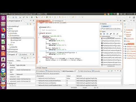 How to create your first OMNET ++ project with INET....Easy steps PART 1