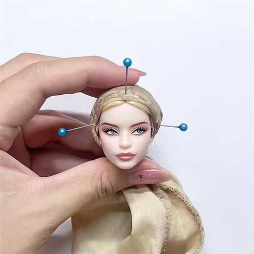 Huỳnh Ân on Instagram: "✨After a few months away to rest, reflect, and reconnect with my creativity, I’m finally back at the repaint table. Still the same artist — but with fresh energy and new stories to tell through each face I paint. 💫 Thank you for your patience and support. I can’t wait to share what’s coming next. 🎨🖌️ Faceup & Repaint by me @huynhan_no1 #barbie #barbiedoll #barbiefashion #barbiefashionista #barbiecollector #barbiecollection #barbiephotography #barbieface #barbiemakeup #