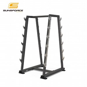 [Hot Item] Sunsforce Commercial Strength Small Bar Rack Storage Gym Barbell Multifunctional Barbell Rack