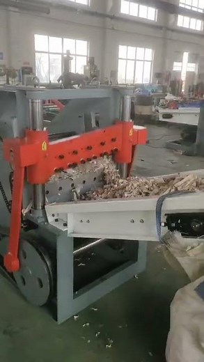 Guillotine type textile waste fabric and yarn cutting machine 1000-1500kg per hour
