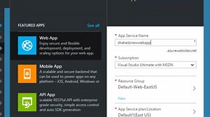 在 Azure 上部署您的網站或 Web 應用程式