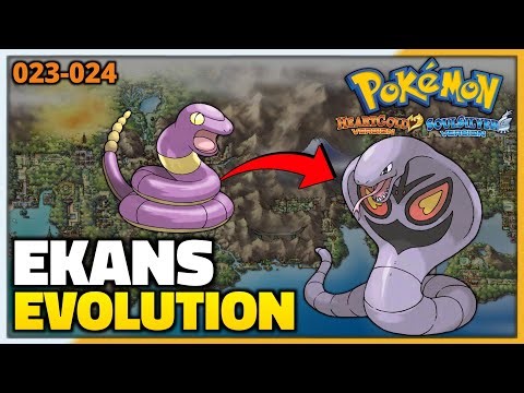 How to Evolve Ekans into Arbok in Pokemon HeartGold and SoulSilver