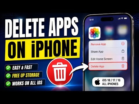 How to Delete or Uninstall Apps on iPhone (2026 Guide)