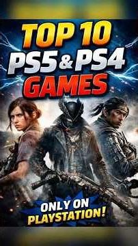 10 Games Only PS(Playstation) Players Can Experience 🚫#pc 🚫#xbox