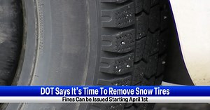 Studded tires must be removed by March 31 in Oregon and Washington