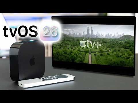 Apple tvOS 26 - New Features & Changes!