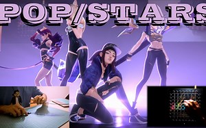 【PB&Launchpad】四手合璧！两支笔 一块砖合奏英雄联盟《POP/STARS》（Lucy&猫饭）