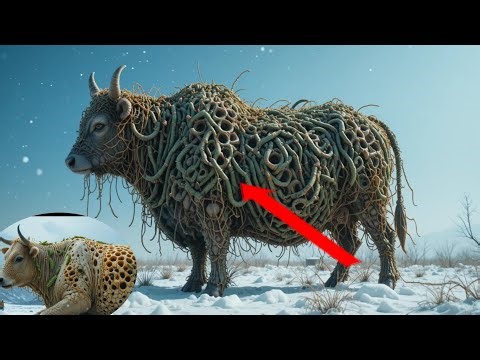 Rescuers Discover a Mutated Cow in the Snow | Real-Life Horror or Scientific Miracle‪@Southsea-y1‬