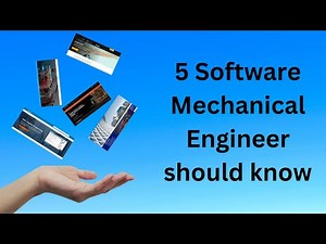 5 Design Software that Every Mechanical Engineering students should know | The Mechanical Explorere|