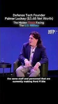 The U.S. Military's Hidden CRISIS #anduril #military #palmerluckey