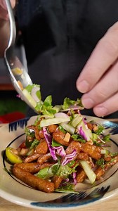 45K views · 264 reactions | Super delicious “doughnut salad” my western brain goes straight to chocolate sauce and ice cream my “viet” brain goes fish sauce and herbs 藍 #cooking #salad #delcious #chef #dinnerideas | Yes Chef, with Chad Kubanoff | Facebook