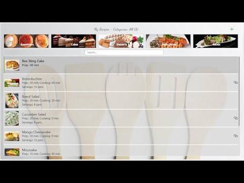Recipe-Management Cookbook Cooking PowerApps App