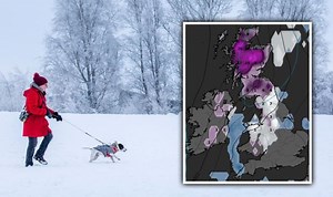 UK weather: Met Office issue warnings for ice and snow