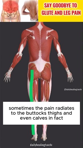 🍑 Say Goodbye to Glute & Leg Pain! 💪 Just a few mindful moves a day can release tightness, improve circulation, and bring instant comfort. 🌿✨ #PainRelief #GluteWorkout #LegCare #StretchDaily #WellnessRoutine #HealthyBody #MobilityTraining #HomeWorkout #BodyBalance #SmallMovesBigImpact | Holistictaichihealing