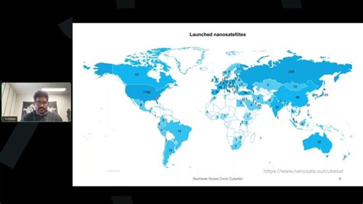 GEOAquaWatch Hawkeye Mission Ocean Color Cubesat Webinar | Srinivas Kolluru, Ph.D.