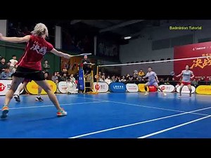 Mixed doubles truly put teamwork to the test #badminton