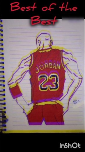 Michael jordan drawing #drawing