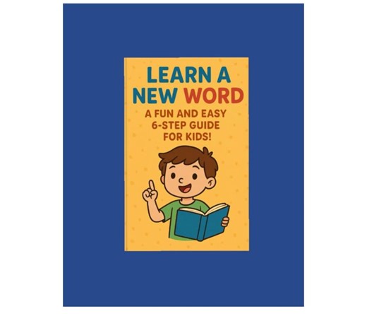 Learn a New Word: A Fun and Easy 6-step Guide for Kids - Etsy