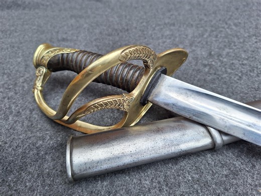 Antique French Cavalry Officers Saber Model 1822 - Marked Coulaux & Cie Klingenthal - Original Antique Sword - Etsy
