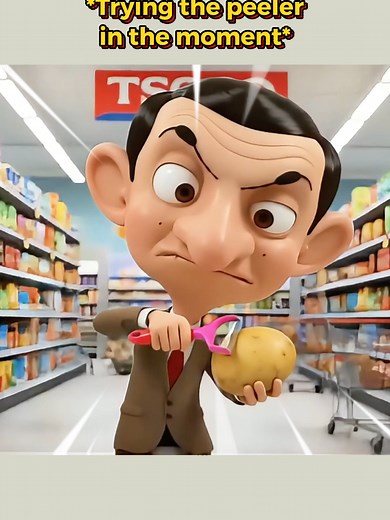Mr. Bean's Hilarious Shopping Test Experience